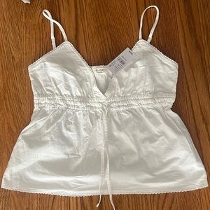Brandy Melville white tank top
